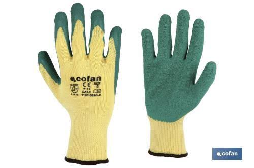 Guantes Goma Verdes COFAN 11000050